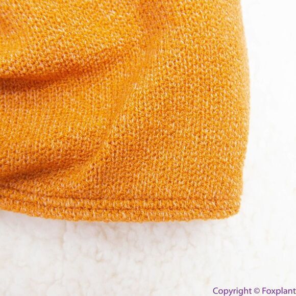 NEW Free People x In your arms knit bikini‎ orange/gold, S - Picture 7 of 16